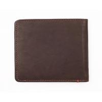 Zippo Leather Bi-Fold Wallet With Coin Compartment - Brown